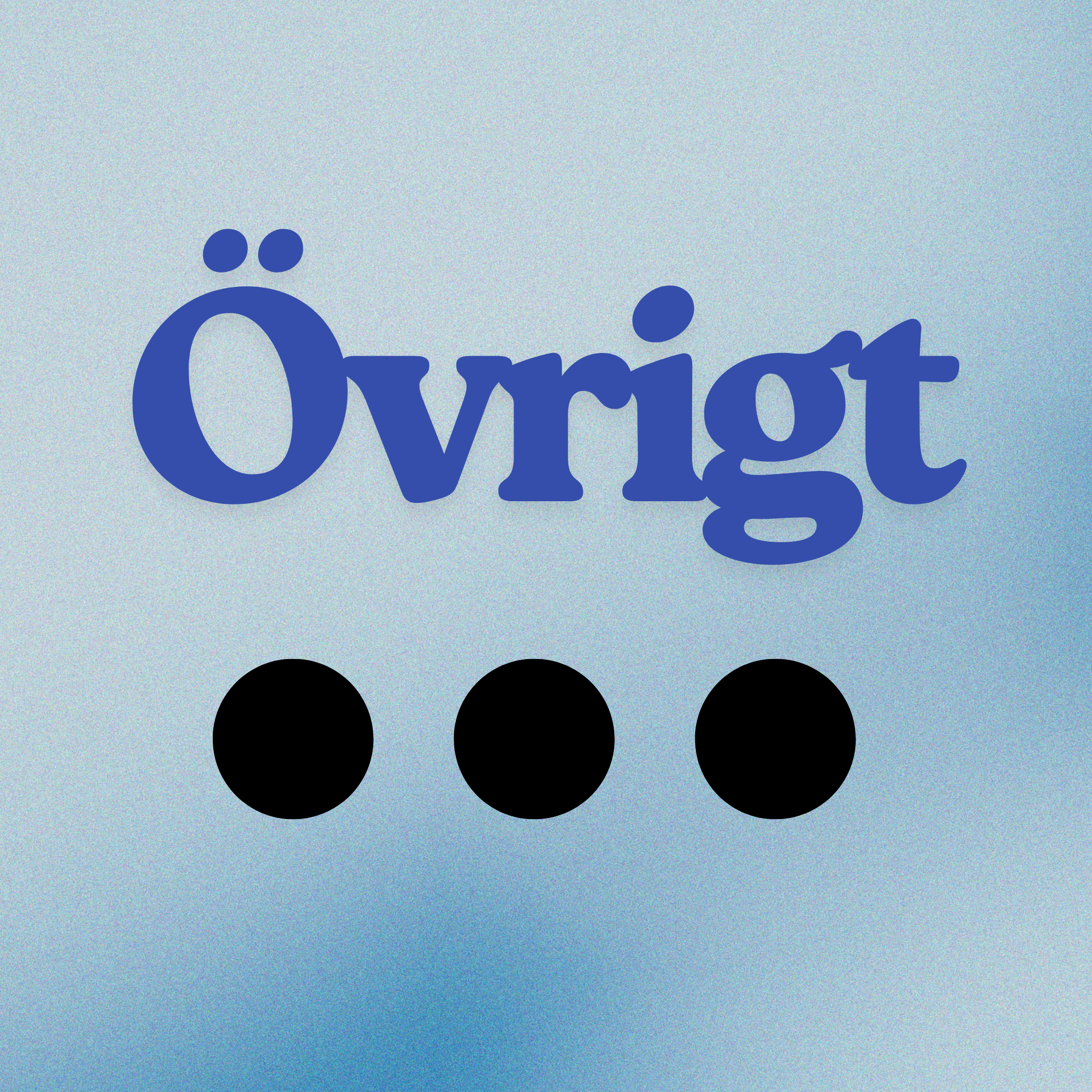 ÖVRIGT